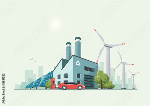 Green Eco Recycling Factory