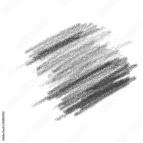 Pencil strokes vector illustration