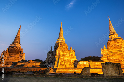 Wat Phrasisanpetch in the Ayutthaya Historical Park, Ayutthaya, © martinhosmat083