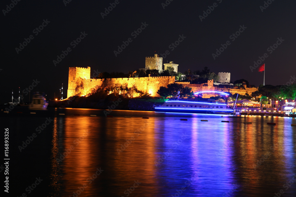 Naklejka premium Bodrum Castle in Turkey