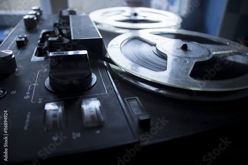 Valokuva vintage tape recorder