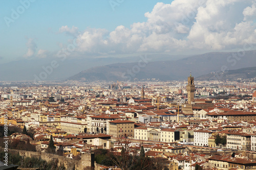 View to Florence from San Miniato al Monte 