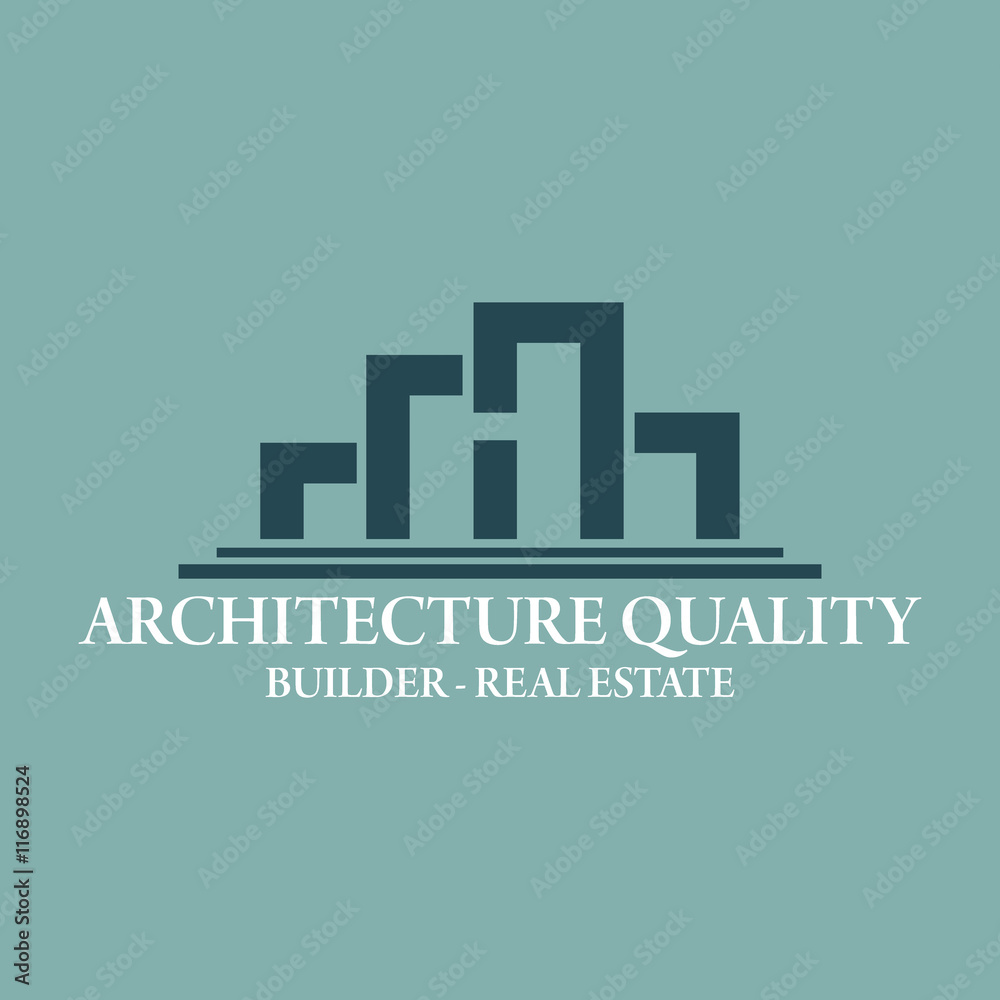 Real Estate Logo and Symbol Vector Design