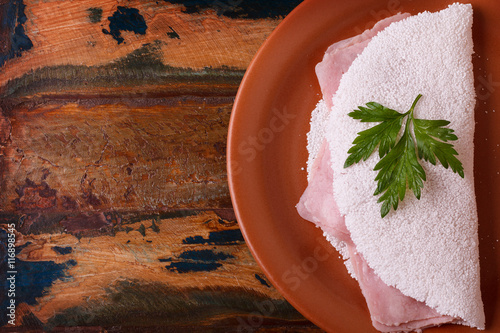 Casabe (bammy, beiju, bob, biju) - flatbread of cassava (tapioca