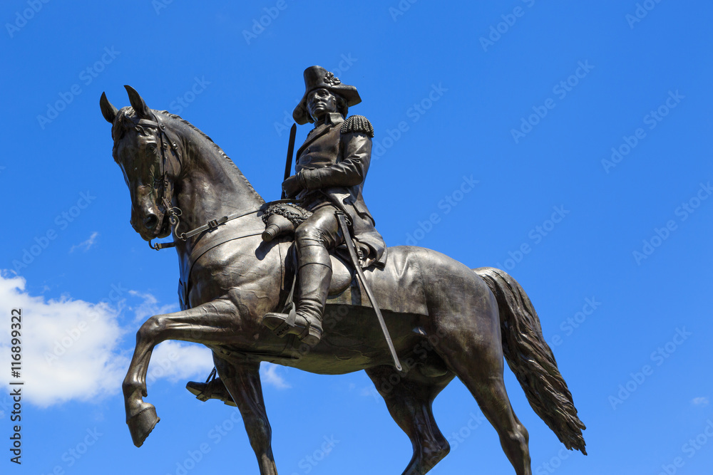 The Equestrian Statue of George Washington
