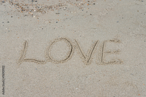 written on sea sand © feelartfeelant