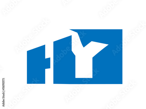 HY Initial Logo for your startup venture