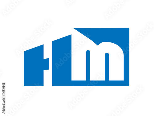 HM Initial Logo for your startup venture
