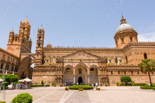 Palermo Cathedral is the church of the archdiocese. Sicily, Ital