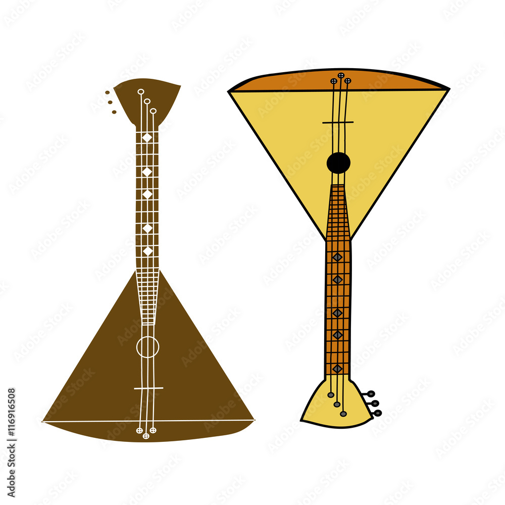 Giant Russian Triangle String Instrument Musicians Triangle