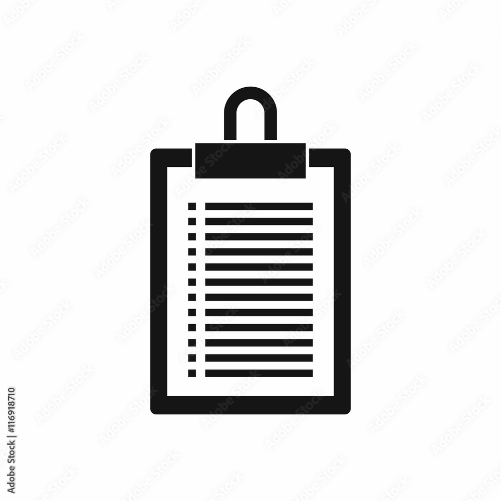 Document plan icon in simple style isolated on white background. Certificate symbol Document plan icon in simple style isolated on white background. Certificate symbol