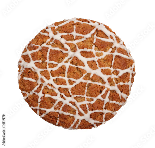 Oatmeal cookies with frosting