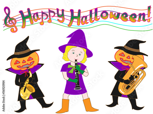 ハロウィンの演奏会