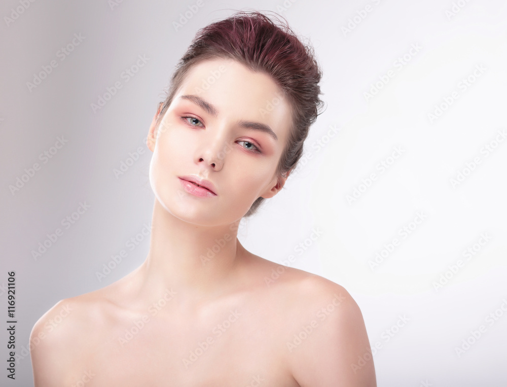 Portrait of a woman. Portrait of a woman.