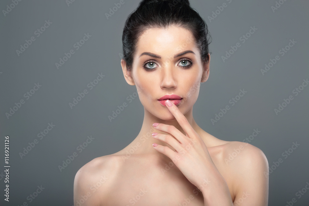 Portrait of woman. Portrait of woman.