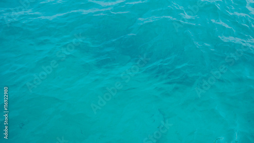 clear blue ocean in Maldives with current texture