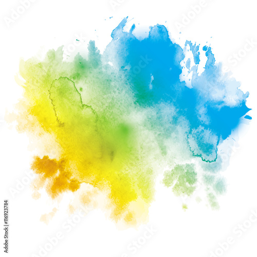 tache encre couleur multi-colore