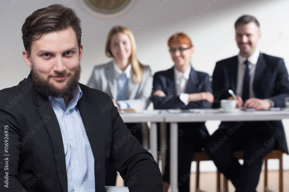 Fototapeta premium Perfect job interview