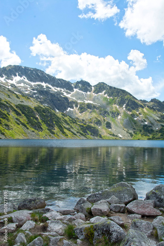 Beautiful sights in the national park in the Tatras 