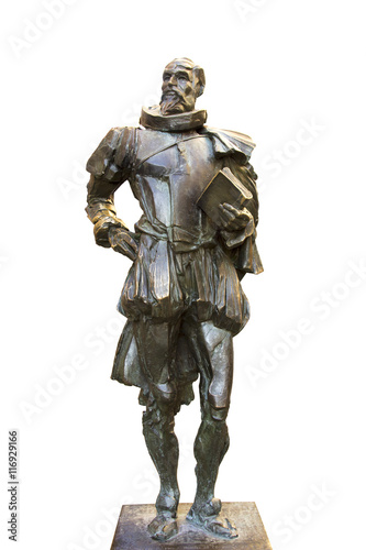 The monument made of bronze