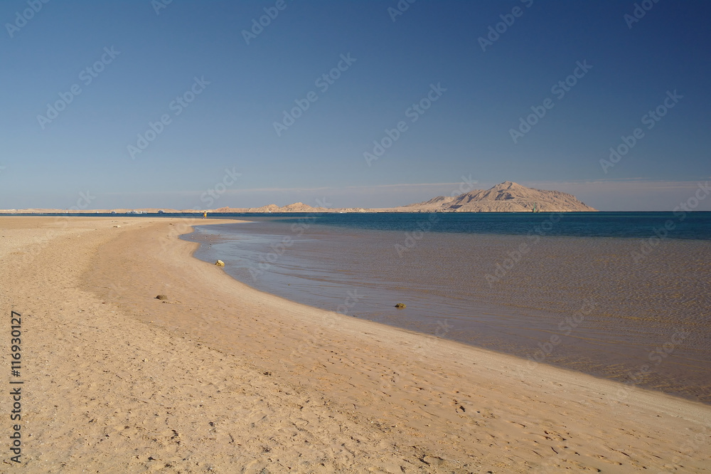 A beach Coast of Red sea,Egypt