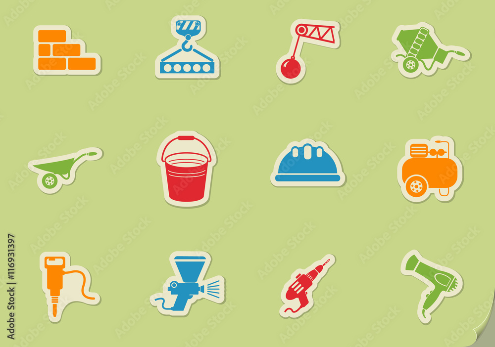 Symbols of building equipment Symbols of building equipment