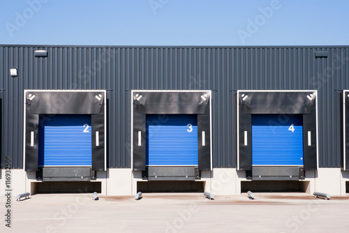 Billede på lærred Loading docks