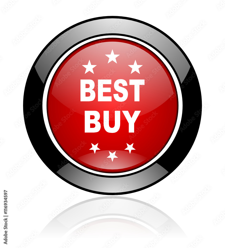 Red round vector icon Red round vector icon