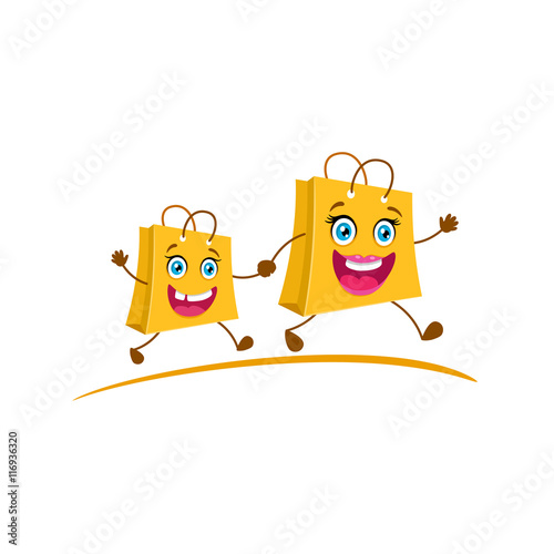 free shopping cartoon clipart