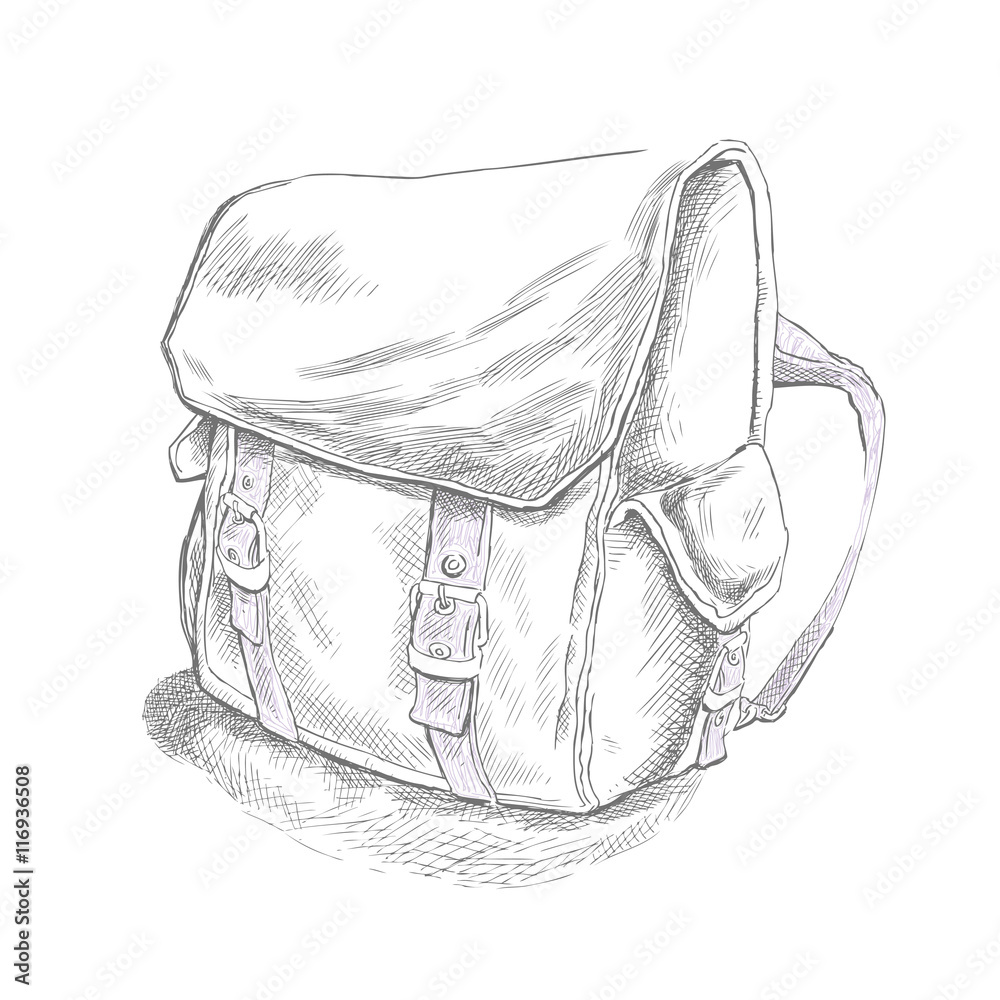 Waist Bag Drawing Cliparts, Stock Vector and Royalty Free Waist Bag Drawing  Illustrations