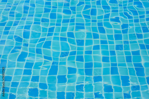 texture of water of swimming pool