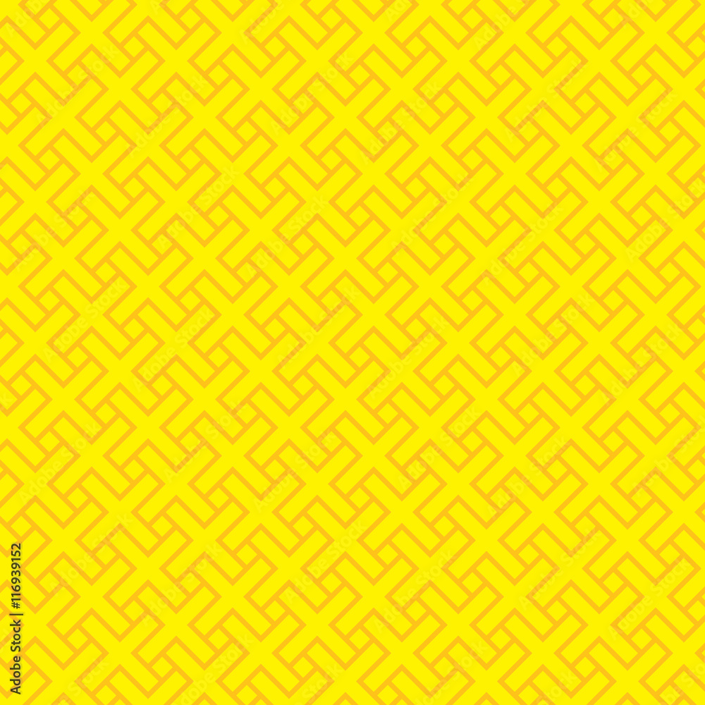Yellow vector seamless ornament Yellow vector seamless ornament