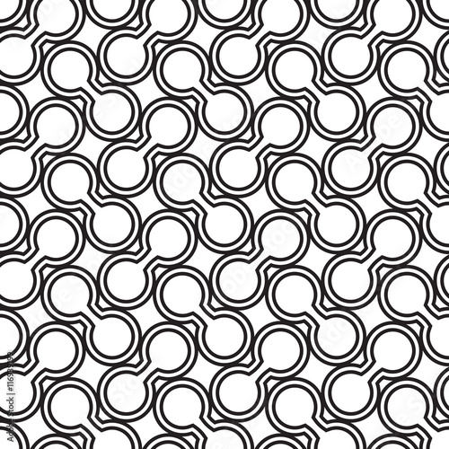 Simple vector pattern - lines on white background