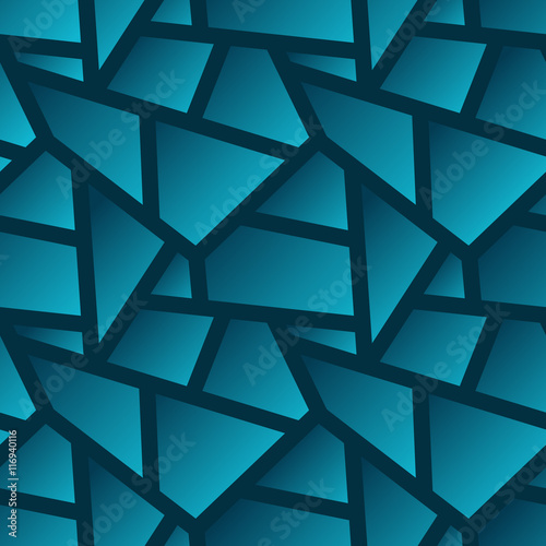 Vector seamless geometric poligonal pattern - abstract backgroun