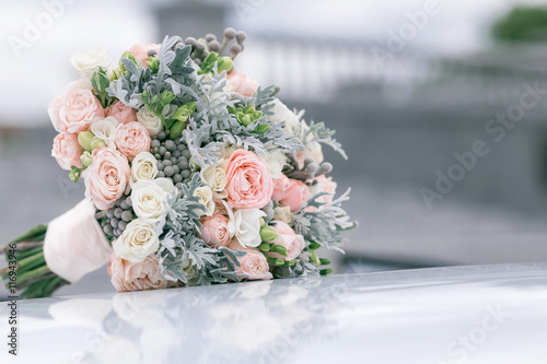 a beautiful delicate bouquet