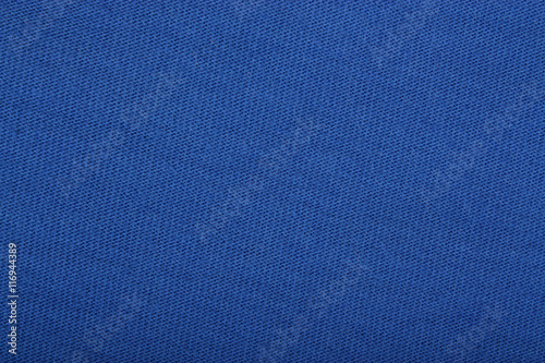 Blue cloth texture background