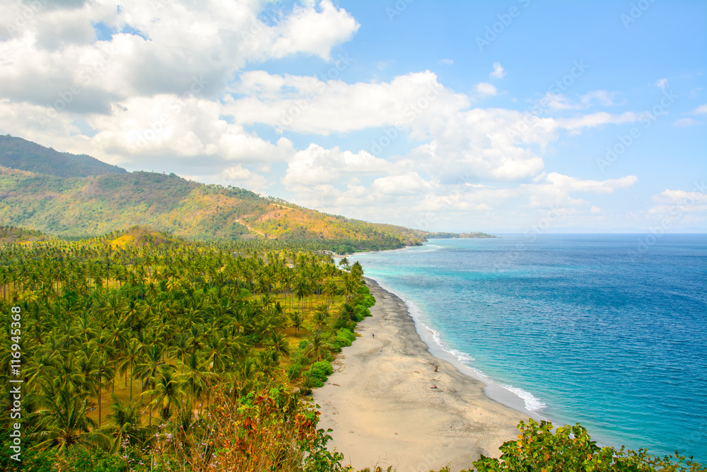 paradise at lombok beach