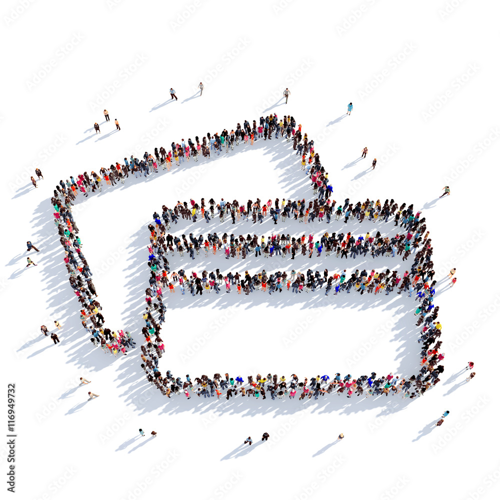 credit card people 3D rendering credit card people 3D rendering