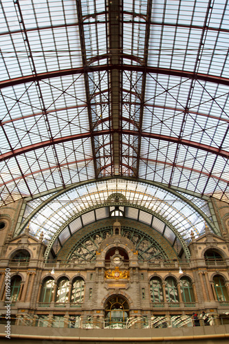 Central Railwaz Station in Antwerp