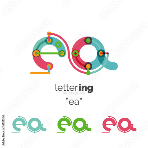 Letters logo icon