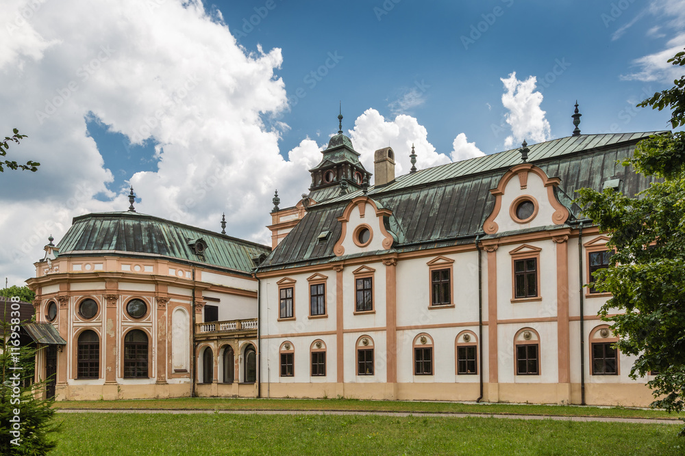 Neobaroque manor house in Klatova Nova Ves Neobaroque manor house in Klatova Nova Ves