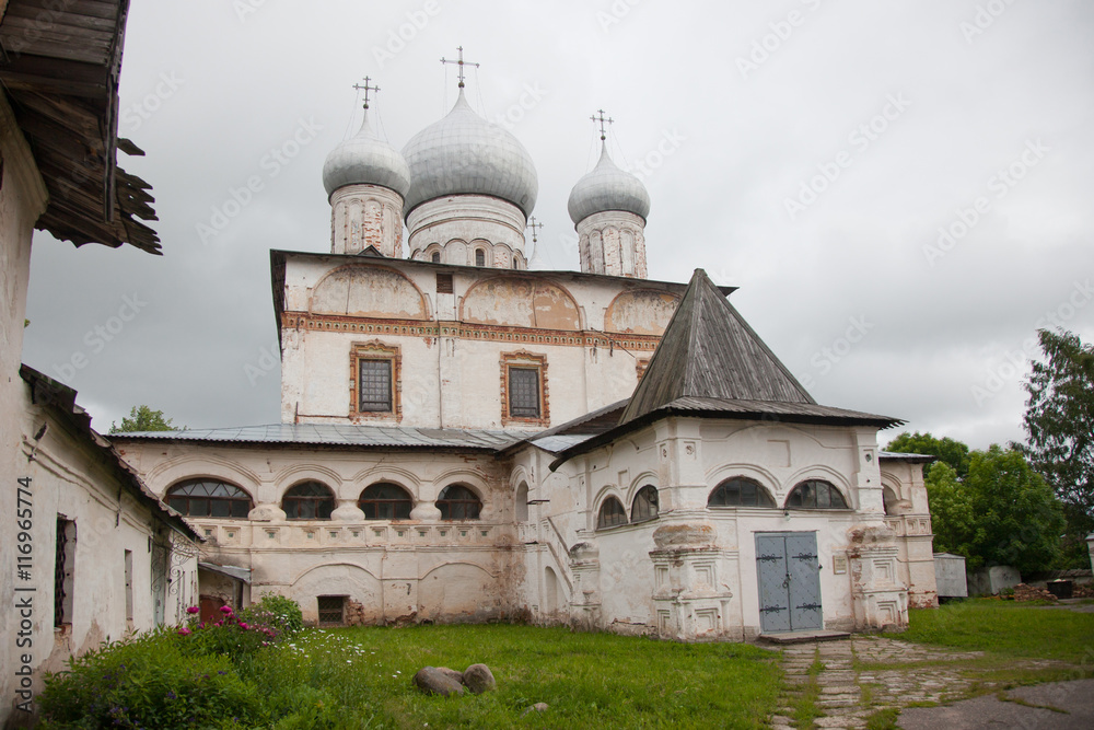 Veliky Novgorod. Russian Federation . Znamensky Cathedral of the 17th century. 