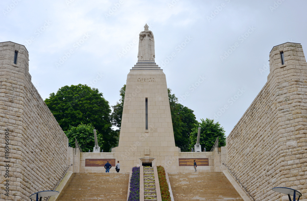 Siegesdenkmal der Schlacht um Verdun in Frankreich