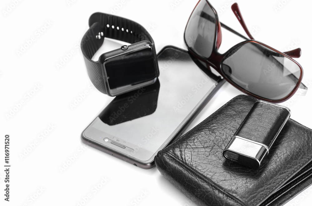 smart watch isolated on a white background