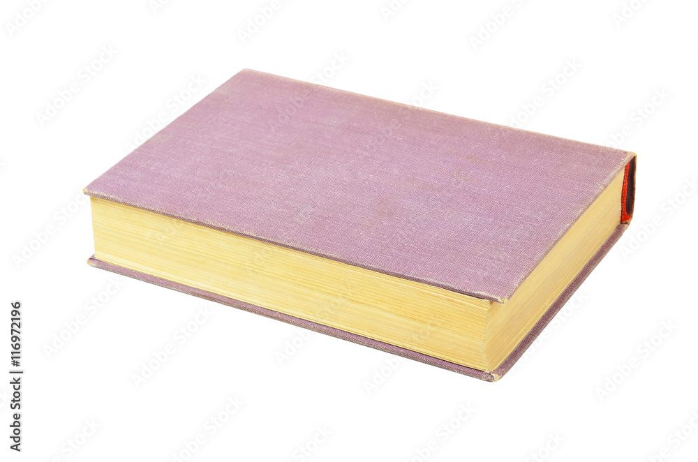 Old hardcover book Old hardcover book
