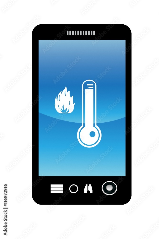 Canicule dans un téléphone mobile Canicule dans un téléphone mobile