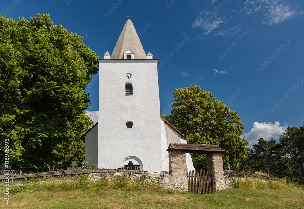 Romanesque-Gothic church in Sadok