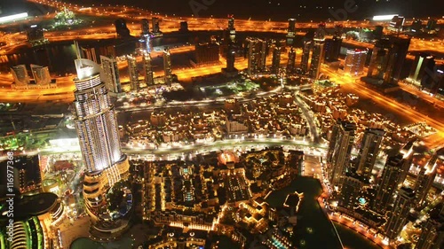 View of Dubai from the sky
