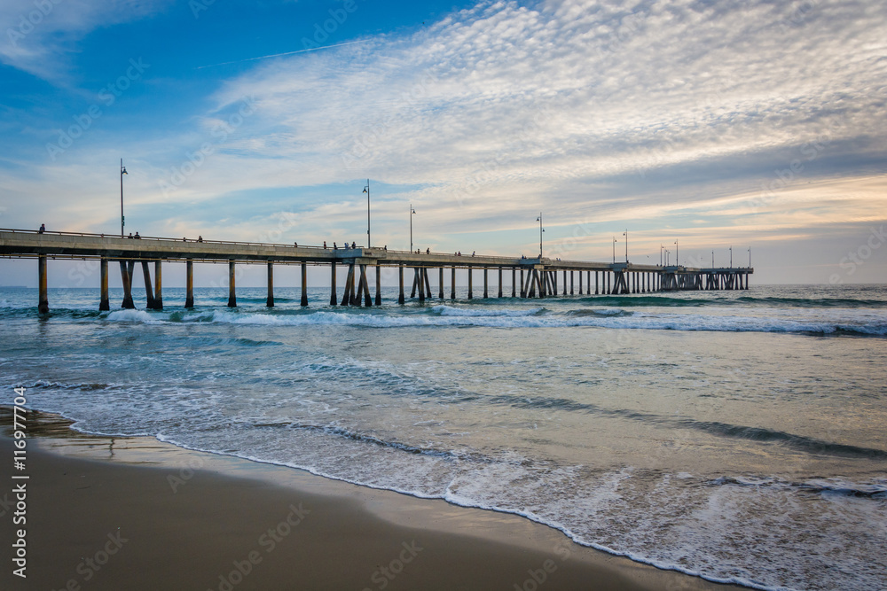 The pier in Venice Beach, Los Angeles, California.