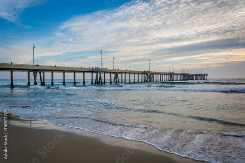 The pier in Venice Beach  Los Angeles  California.